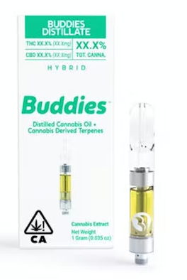 1G CDT VAPE CARTRIDGE - BUDDIES