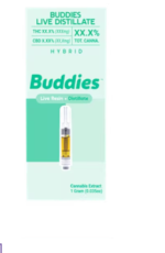1G LR + DISTILLATE VAPE CARTRIDGE - BUDDIES